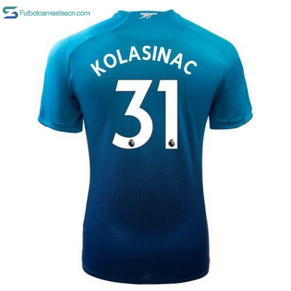 Camiseta Arsenal 2ª Kolasinac 2017/18